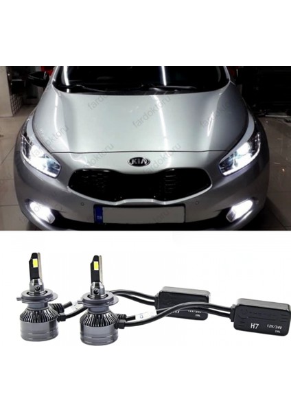 Kıa Ceed LED Kısa Far Ampulü Ultra H7
