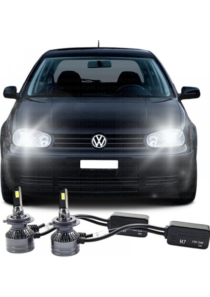 Vw Golf 4 LED Xenon Kısa Far Ampulü H7 Ultra