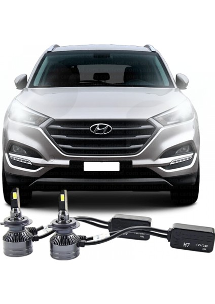 Hyundaı Tucson (2018-2020) LED Kısa Far Ampulü H7 Ultra