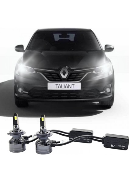 Renault Talıant LED Kısa Far Ampulü Ultra H7