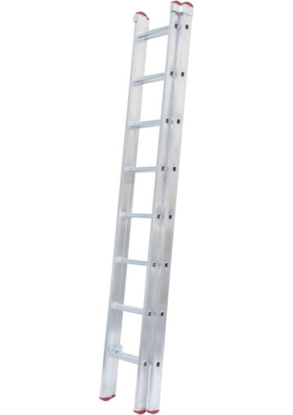 Elmas Serisi - 2 Parça x 2 Metre = 4 Metre Alüminyum Merdiven - Yerli Üretim