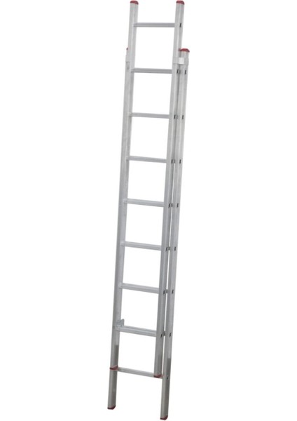 Elmas Serisi - 2 Parça x 2 Metre = 4 Metre Alüminyum Merdiven - Yerli Üretim