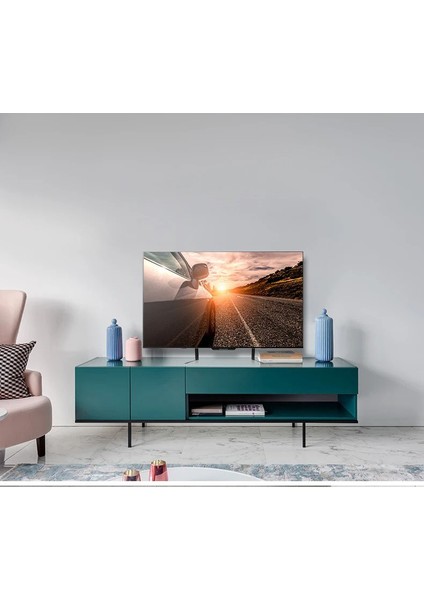 32-75 Inç Sabit Ekran Masaüstü Tv Standı Yükseltilmiş Tv Tabanı Masaüstü Kaldırma LCD Monitör Standı