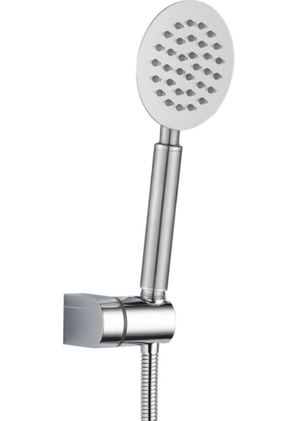 Sardes Mat Inox Lüks Mafsallı Duş Seti Üst Takımı