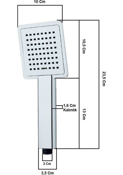 Çam Lüks Mafsallı Duş Seti Üst Takımı modelleri