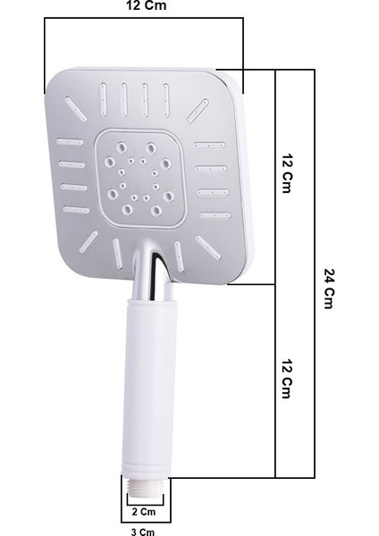 Çamlıca Eko Mafsallı Duş Seti Üst Takımı indirimleri