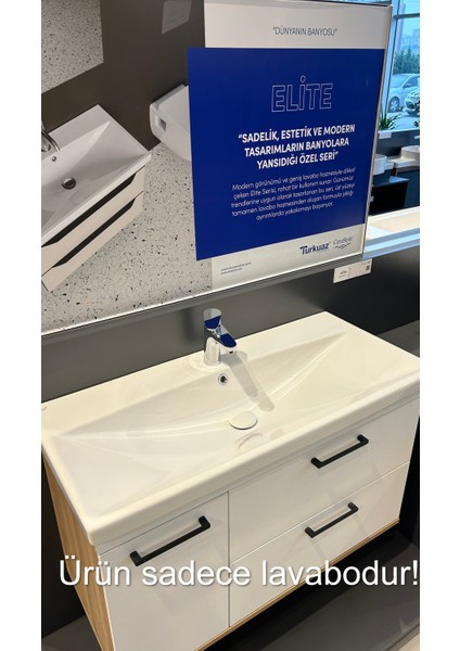 Seramik Cerastyle Elite 90 x 45 cm Dolap Uyumlu Lavabo