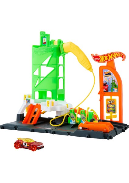 HTN79 Hot Wheels Elektrikli Araç Şarj Istasyonu Oyun Seti fiyatları