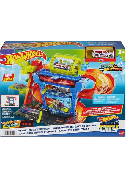 HTN80 Hot Wheels Oto Yıkama Oyun Seti