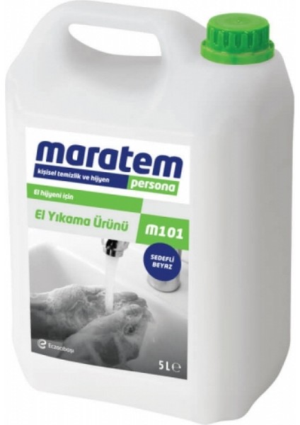 M101 El Yıkama Ürünü Sedefli Beyaz 5l