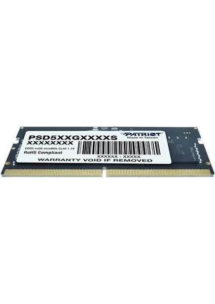 Signature Line 16GB (1X16GB) Ddr5 5600MHZ CL46 Sodımm Gaming Ram (PSD516G560081S)