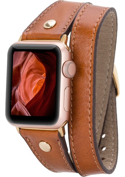 Apple Watch Deri Kordon 38/40/41/42/44/49 mm Ultra Ultra 2 Kadın Saat Kordonu