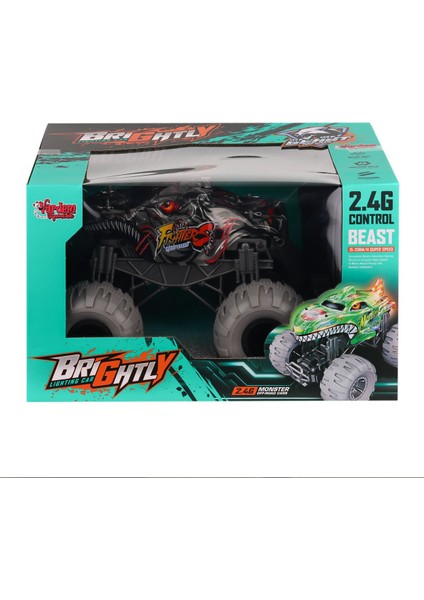 RQ-3045-46-47 Kumandalı Şarjlı Işıklı Off Road Canavar Araba -Vardem