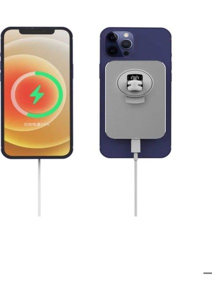 Aw2 2in1 Araç İçi 15 Watt Wireless Magnetic Tutucu Şarj Standı - Araba Telefon Şarj Cihazı