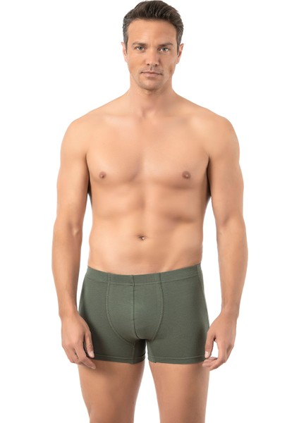 Özkan 12024 Erkek Pamuklu Likralı Süprem Esnek Rahat Boxer Şort