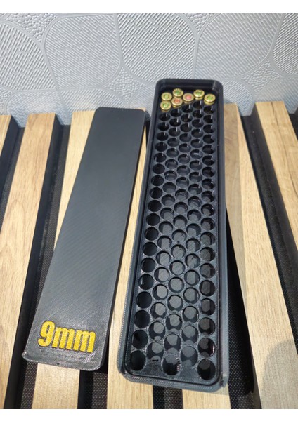 Mermi Kutusu-Mühimmat Kutusu 9mm 100LÜ Plastik Kutu