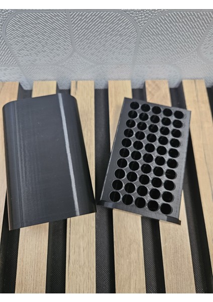 Mermi Saklama Kutusu 9X19 mm 50'li Mühimmat Kapasiteli (Siyah)