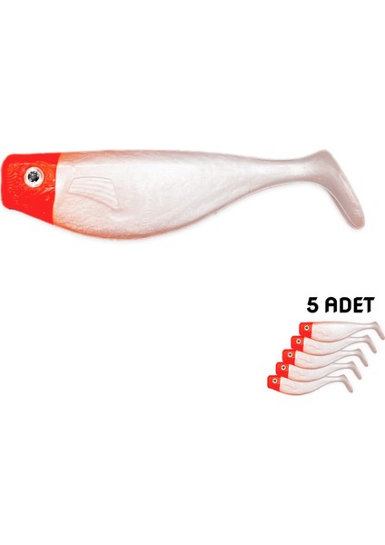 Savex Kırmızı/ Beyaz 8 Cm Sasi 5'Li (141-3017)