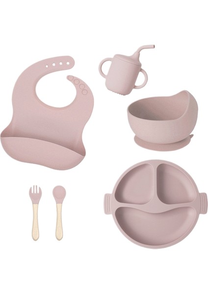 Çocuk Çatal Bıçak Seti Bebek Ürünleri Gıda Sınıfı Silikon (Yurt Dışından)