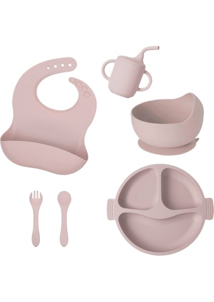 Çocuk Çatal Bıçak Seti Bebek Ürünleri Gıda Sınıfı Silikon (Yurt Dışından)