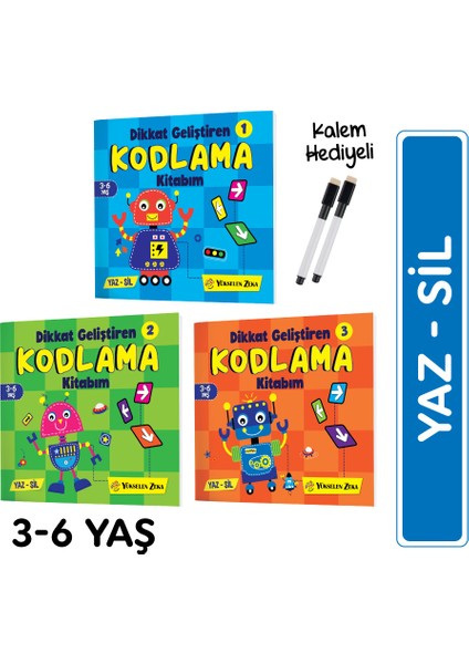 İlk Kodlama Kitabım Yaz Sil Serisi