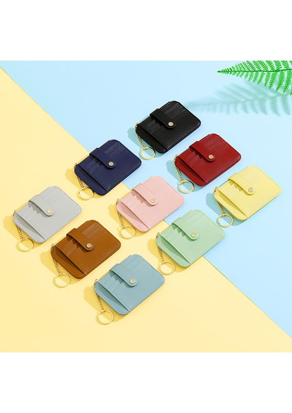 Mini Bayan Para Cüzdanı Anahtarlık Sevimli Çoklu Kart Yuvası Basit Yaratıcı Kart Tutucu (Yurt Dışından) fiyatları