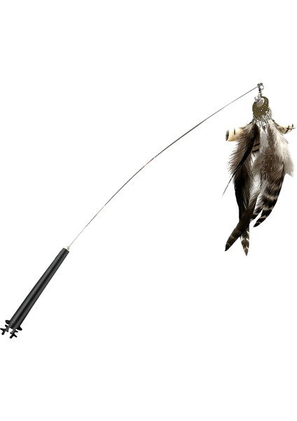 Kedi Can Sıkıntısını Gidermek Için Kedi Oyuncağıyla Dalga Geçiyor (Yurt Dışından)