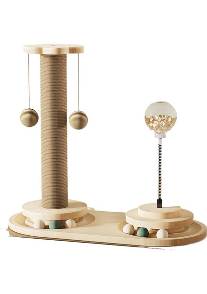 Kedi Can Sıkıntısını Gidermek Için Kedi Oyuncağıyla Dalga Geçiyor (Yurt Dışından)