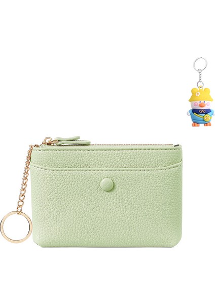 Bayanlar Cüzdan Kısa Yaratıcı Para Çantası Madeni Para Değişikliği Kolye Mini Öğrenci Anahtar Çantası Kart Tutucu (Yurt Dışından)