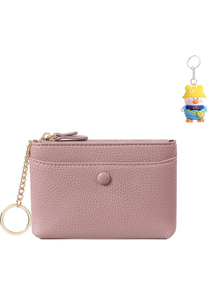 Bayanlar Cüzdan Kısa Yaratıcı Para Çantası Madeni Para Değişikliği Kolye Mini Öğrenci Anahtar Çantası Kart Tutucu (Yurt Dışından)