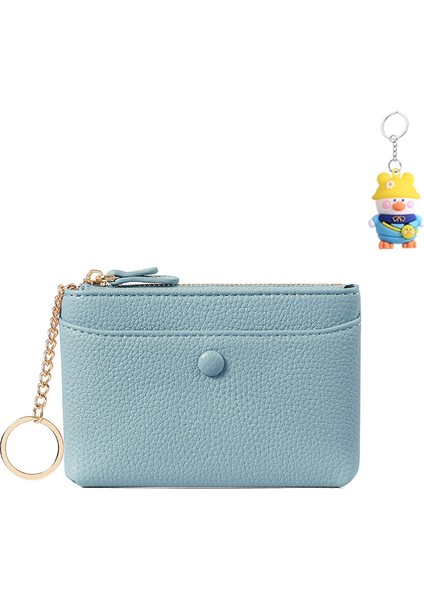 Bayanlar Cüzdan Kısa Yaratıcı Para Çantası Madeni Para Değişikliği Kolye Mini Öğrenci Anahtar Çantası Kart Tutucu (Yurt Dışından)
