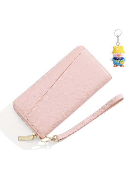 Büyük Kapasiteli Kart Tutucu Bayanlar Uzun Moda Niche Clutch Fermuarlı Cüzdan (Yurt Dışından)