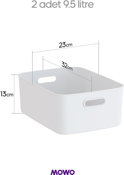 Freezer Box 5’li Buzdolabı Saklama Kabı 9,5 Lt – 3.5 Lt Düzenleyici Kutu, Organizer, Storage indirimleri