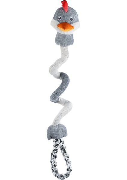 Spiral Horoz Köpek Oyuncağı