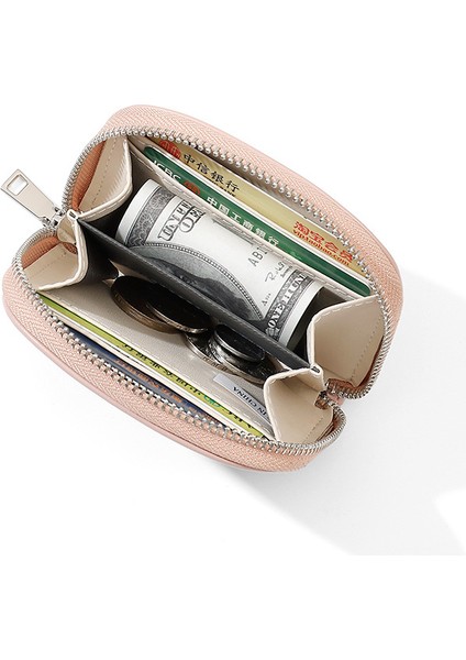 Bayanlar Cüzdan Kart Tutucu Çok Fonksiyonlu Kart Yuvası Çok Yönlü Pliseli Mini Kart Tutucu (Yurt Dışından) fiyatları