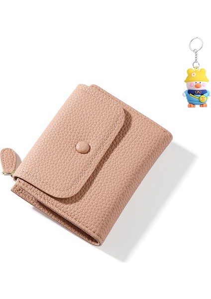 Kart Tutucu Para Cüzdanı Kadın Moda Kısa Bayan Cüzdanı Çoklu Kart Yuvası (Yurt Dışından)