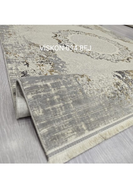 Viskon Koleksiyonu Dokuma Bambu Halı DH094 Bej