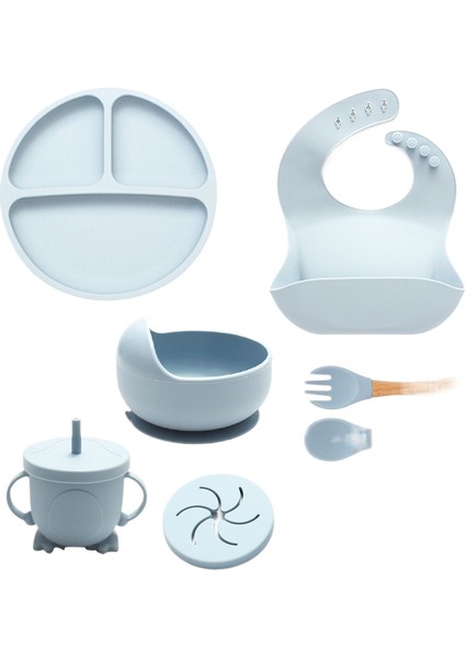 Gıda Sınıfı Silikon Çocuk Besleme Çatal Bıçak Seti (Yurt Dışından)