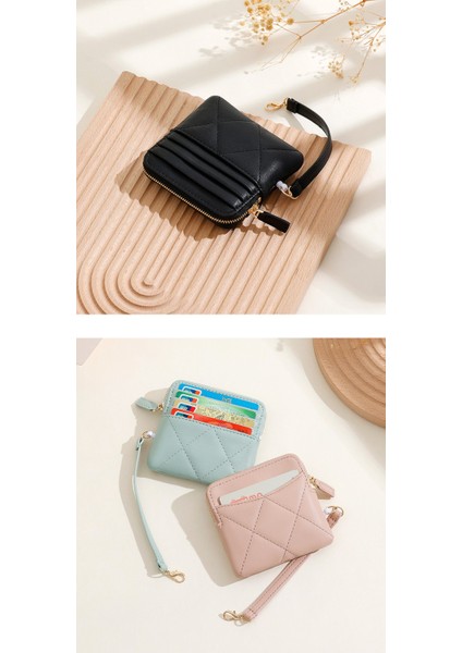 Mini Kart Tutucu Bayan Para Cüzdanı Gerilebilir Asılı Çanta Kart Sahibi Erişim Kontrolü Kredi Kartı Kılıfı Cüzdan (Yurt Dışından) fırsatları