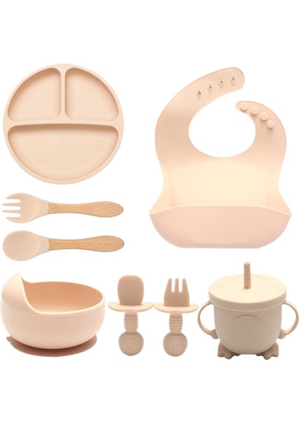 Gıda Sınıfı Silikon Çocuk Besleme Çatal Bıçak Seti (Yurt Dışından)