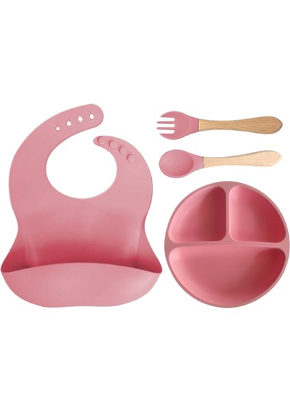 Gıda Sınıfı Silikon Çocuk Besleme Çatal Bıçak Seti (Yurt Dışından)