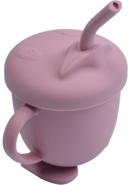 Çocuk Çatal Bıçak Seti Bebek Ürünleri Gıda Sınıfı Silikon (Yurt Dışından)