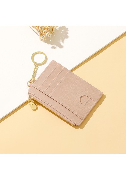 Yaratıcı Çok Kart Yuvası Kadınlar Basit Mini Kart Tutucu Saklama Işe Gidip Gelme Taşınabilir Sevimli Anahtarlık Bozuk Para Cüzdanı (Yurt Dışından) modelleri