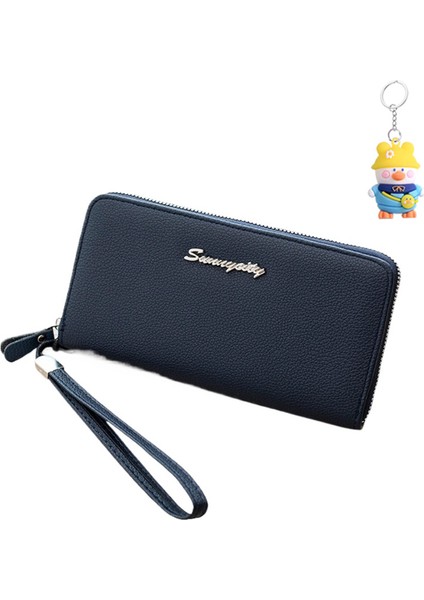 Uzun Cüzdan Bayanlar Clutch Çoklu Bölmeli Kart Tutucu (Yurt Dışından)