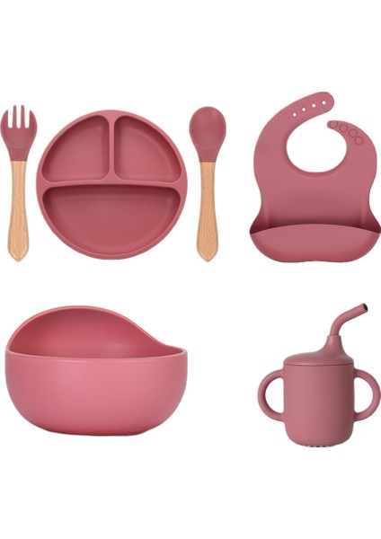 Gıda Sınıfı Çocuk Silikon Sofra Takımı (Yurt Dışından)