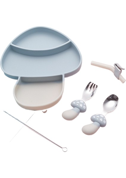 Gıda Sınıfı Çocuk Silikon Sofra Takımı (Yurt Dışından)