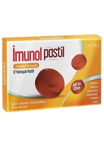 Portakal 12 Pastil