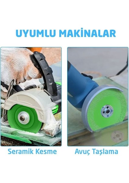 -Cam Seramik Taş Fayans Şişe Kesme Diski 115 mm