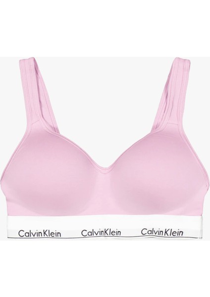 Modern Cotton Lift Bralette Purple Bıkını Ustu