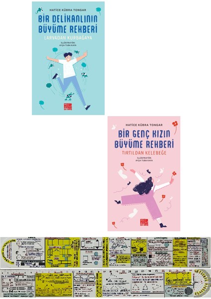 Bir Delikanlının Büyüme Rehberi / Bir Genç Kızın Büyüme Rehberi 2 Kitap (Matematik Öğreten Cetvel) – Hatice Kübra Tongar